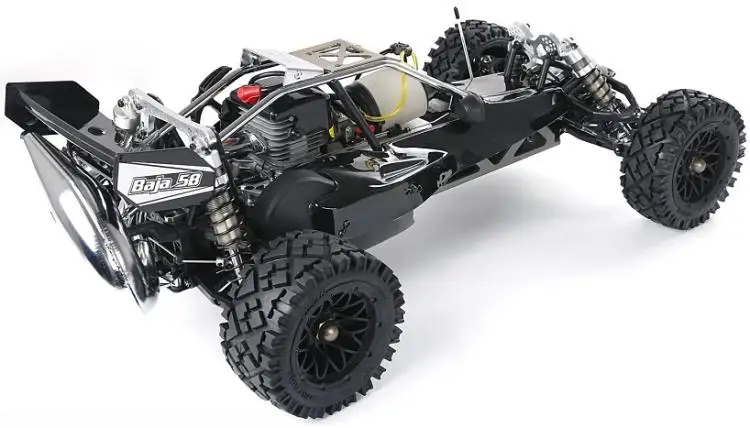 Rovan RC Radio Control Black 45cc Gas Baja 450A Buggy 1/5 Scale Ready to Run