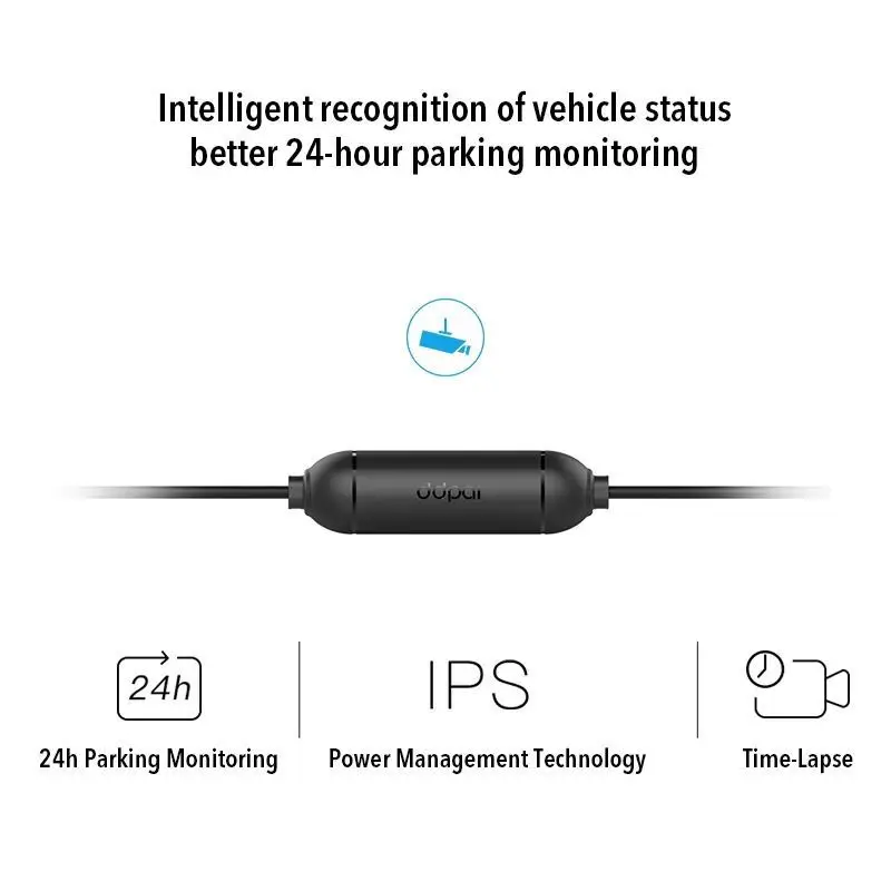 DDPAI Mini 5/Min 3/Z40/Z50 Hardwire Kit 12/24V Micro USB Type-C Car Charger Hardkit Car DVR Dash Cam Camera Charging Cable