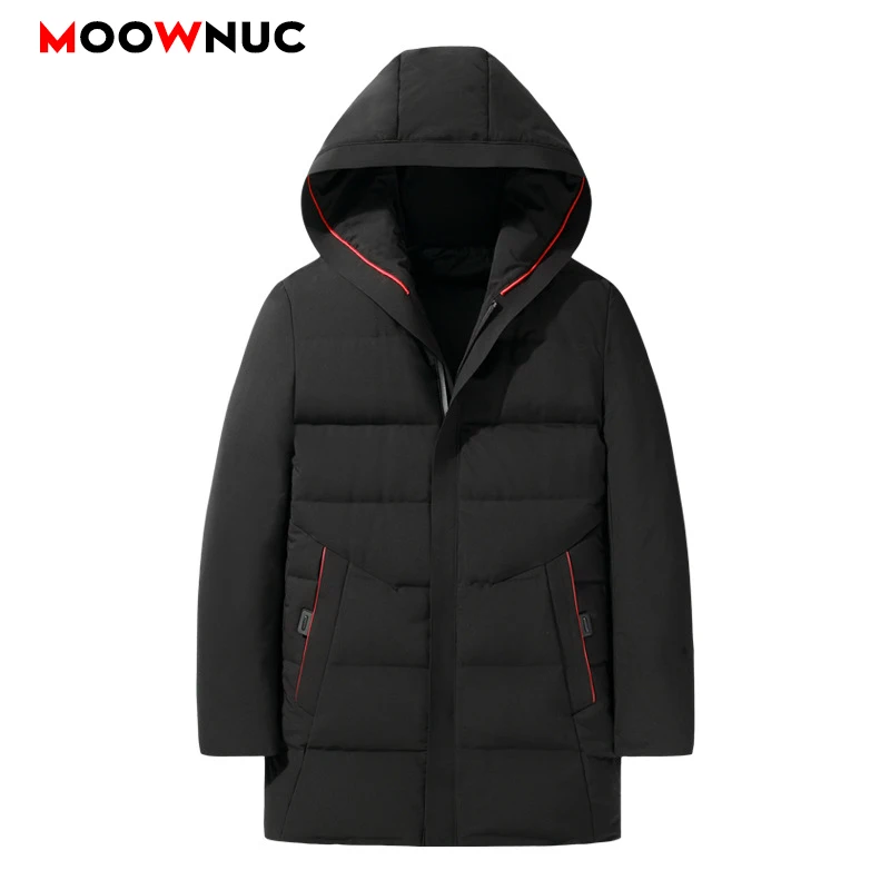 2021 Men's Fashion Parkas Overcoat Windbreaker Male Casual Winter Jacket Thick Classic Windproof Long Sleeve New Business Hombre