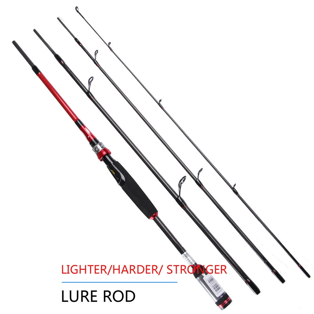 

Ultralight Spinning Rod 4 Sections 2.1M 2.4M 2.7M Casting Lure Fishing Rods Sea 10-30G 15-40G Fishing Pole Carbon