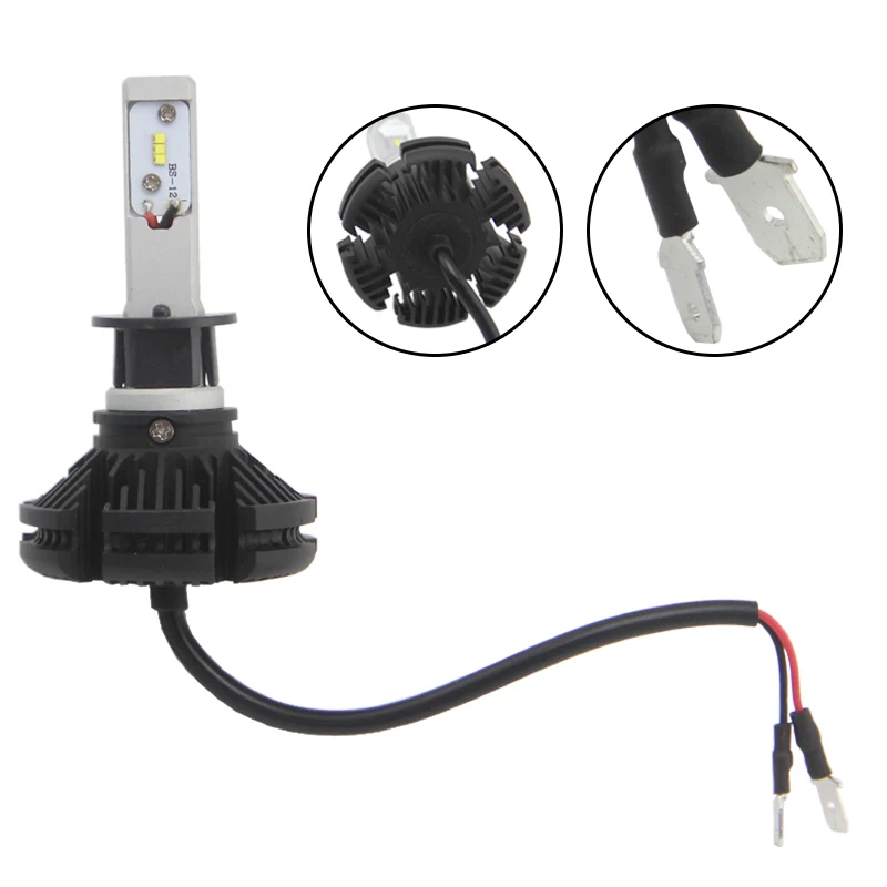 Bedehon-luz LED para coche X3 H1Led H4 H7, faro delantero 50W 6000LM 6000K IP67 9003 9005 HB3 9006 HB4 HB2 H11, luces LED para vehículos