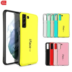 Shockproof Case For Samsung Galaxy S24 Ultra S21 Note 20 Ultra S25 Plus Iface Mall Silicone Full Protection Hard TPU Cover S25
