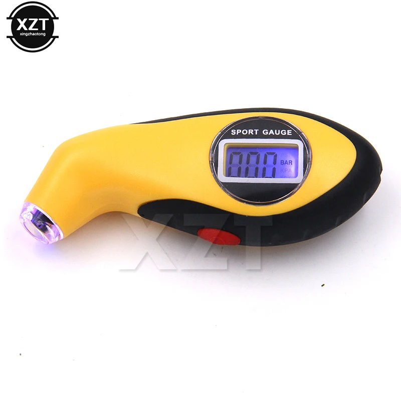 Tyre Air Pressure Gauge Meter Electronic Digital LCD Car Tire Manometer Barometers Tester Tool For Auto Car Motorcycle