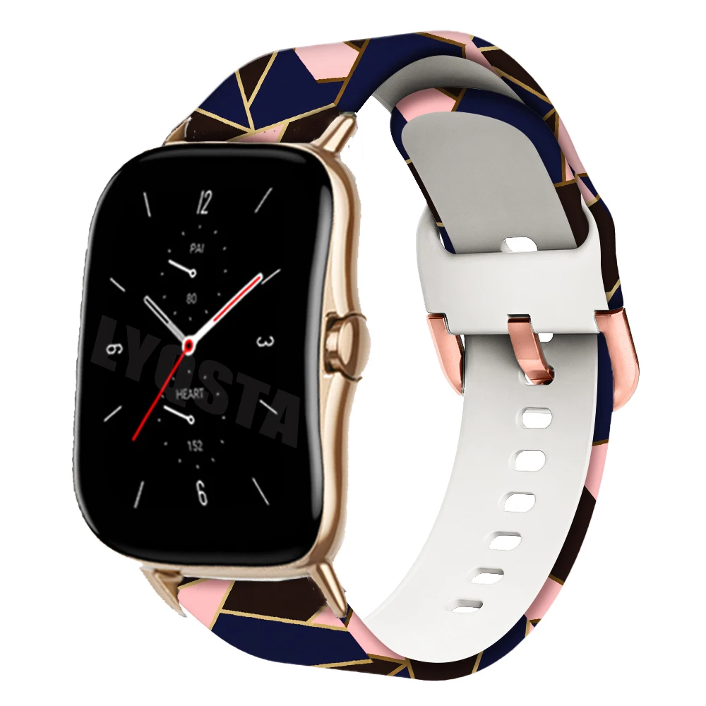 Cinturino in Silicone per Huami Amazfit GTS 2e GTR42 47mm bracciale 20 22mm cinturino per Huami Amazfit Bip BIT cinturino indossabile per giovani