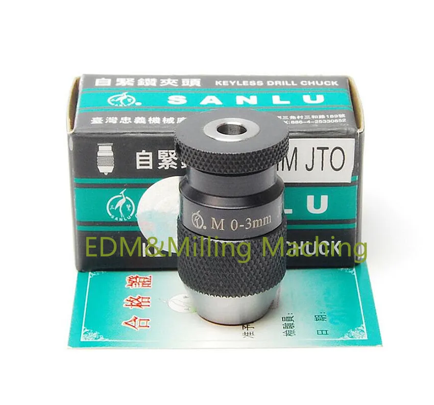 

1PC High Quality E050 Drilling Chuck For EDM Drilling Machine SANLU Spanner Drill Chuck 0.3-4.0mm DURABLE