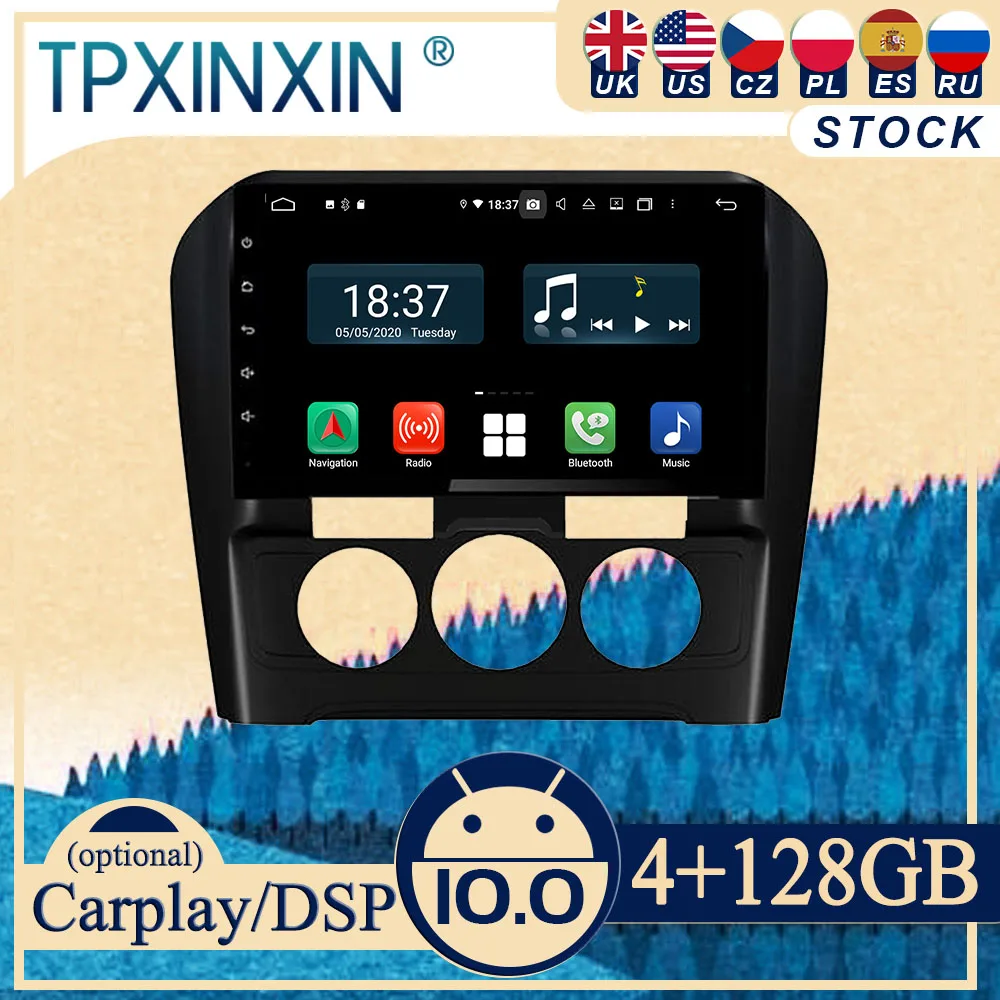 PX6 For Citroen C4L Android10 Carplay Radio Player Car GPS Navigation Head Unit Car Stereo WIFI DSP BT