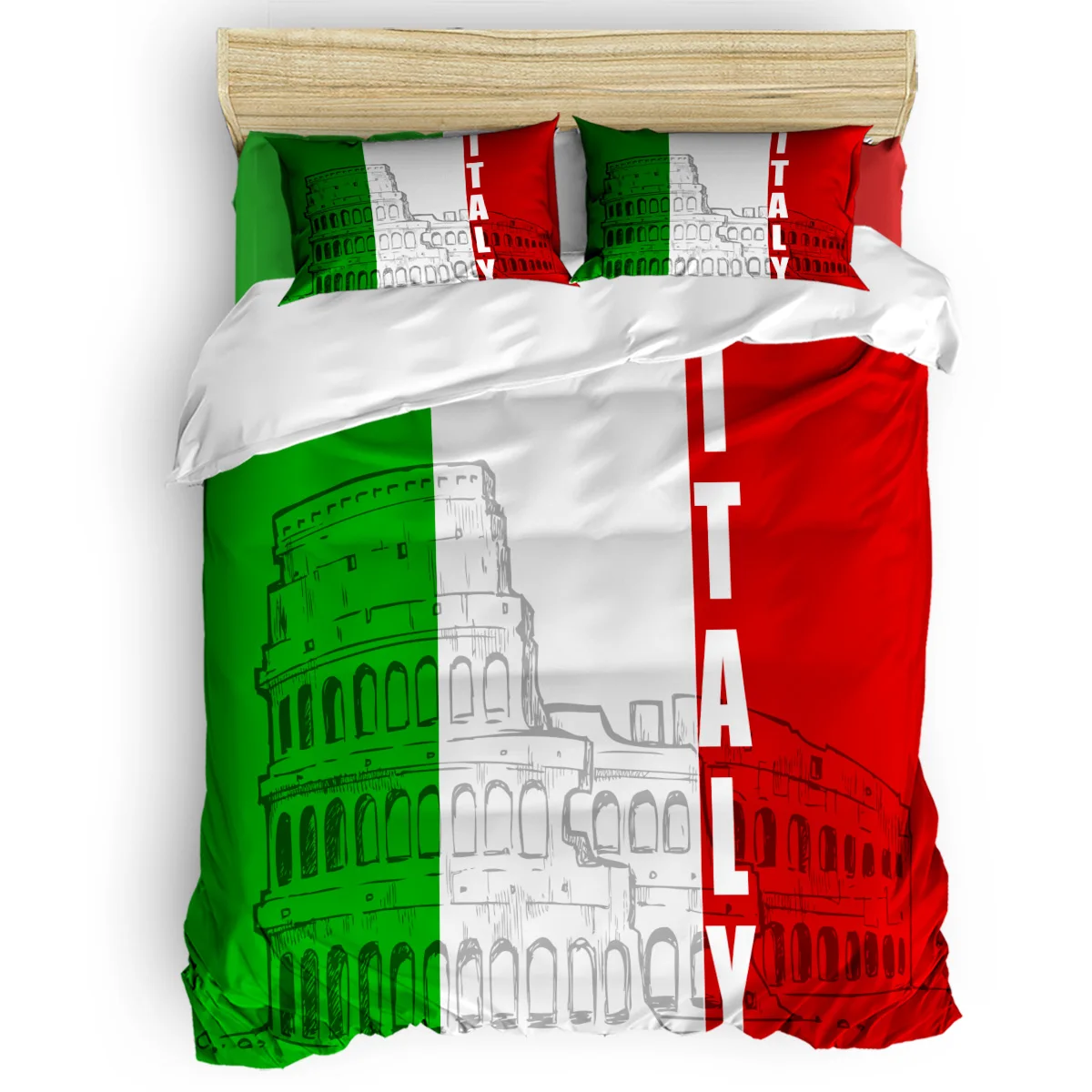 

Italy Rome Colosseum Architecture Ancient Duvet Cover Set 2/3/26pcs Bedding Set Bed Sheet Pillowcases Cover Set