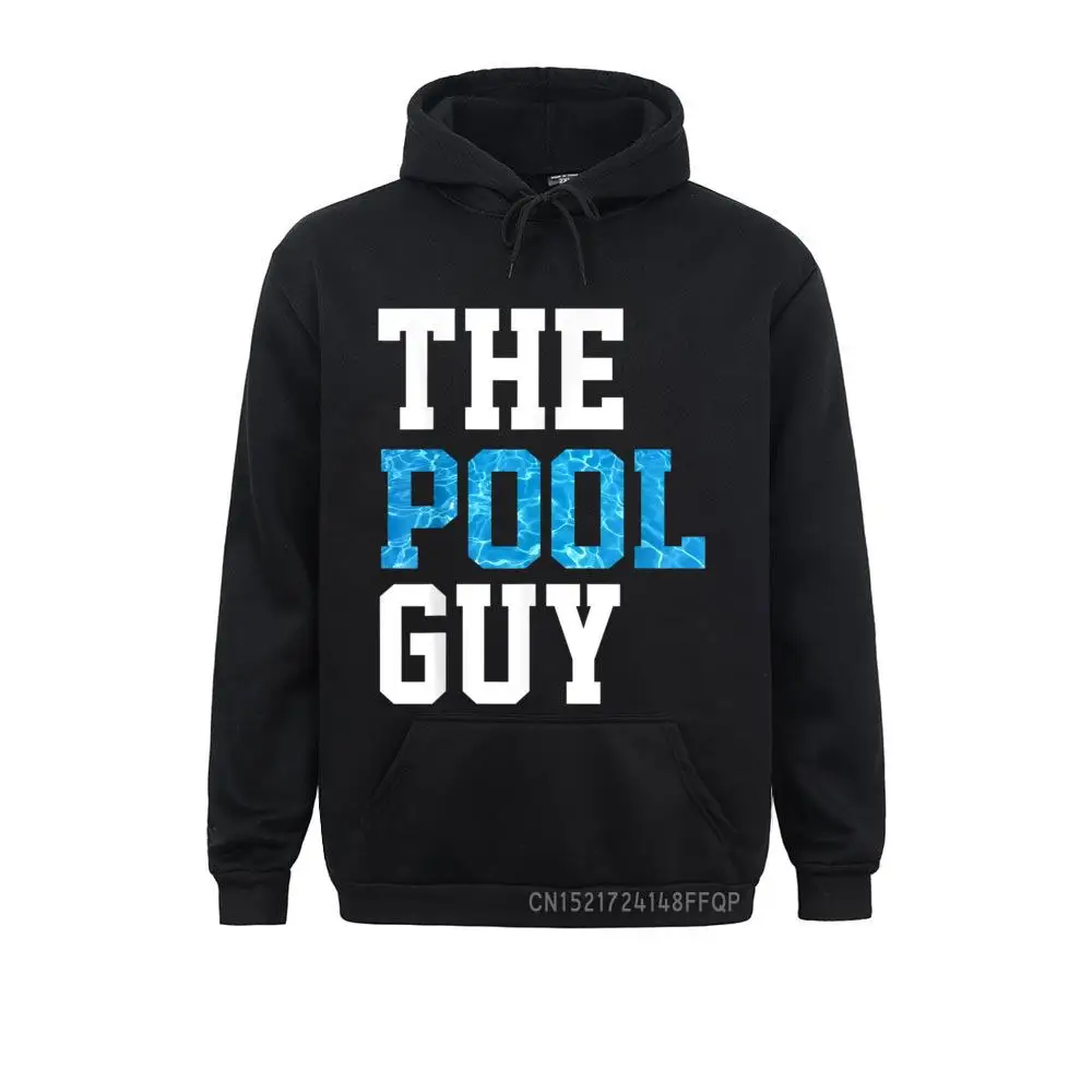 Funny Pool Guy Hoodie - For Swimming Pool Expert Oversized Men's Sweatshirts Group Hoodies Long Sleeve Hip Hop Hoods Fall