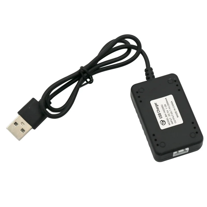 7.4V 2000Mah 5cm XH-3P Quick USB Charger for Wltoys 144001 124019 124018  XK K130 12428 12401 12402 K989 K969 RC Car parts