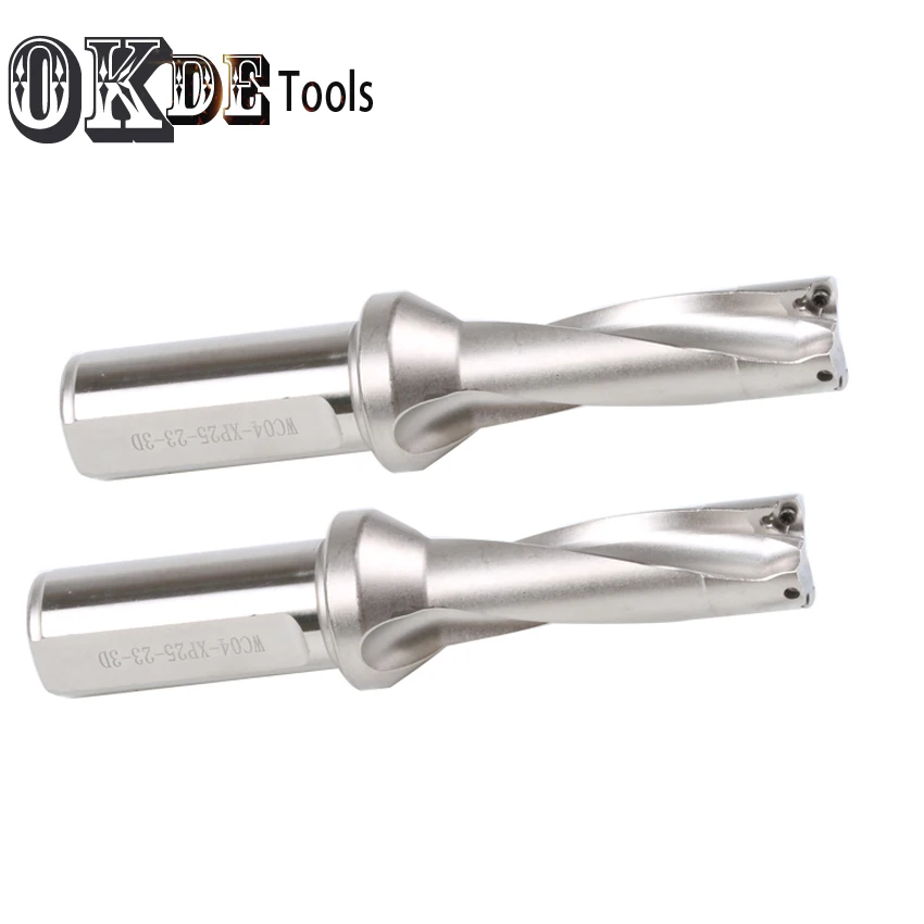 Taladros de alta calidad 2D ZD02, 60mm, 60,5mm, 61mm, 62mm, 63mm, 64mm, 65mm de potencia, WCMX, indexable, para WC, triángulo, refrigerante, perforación