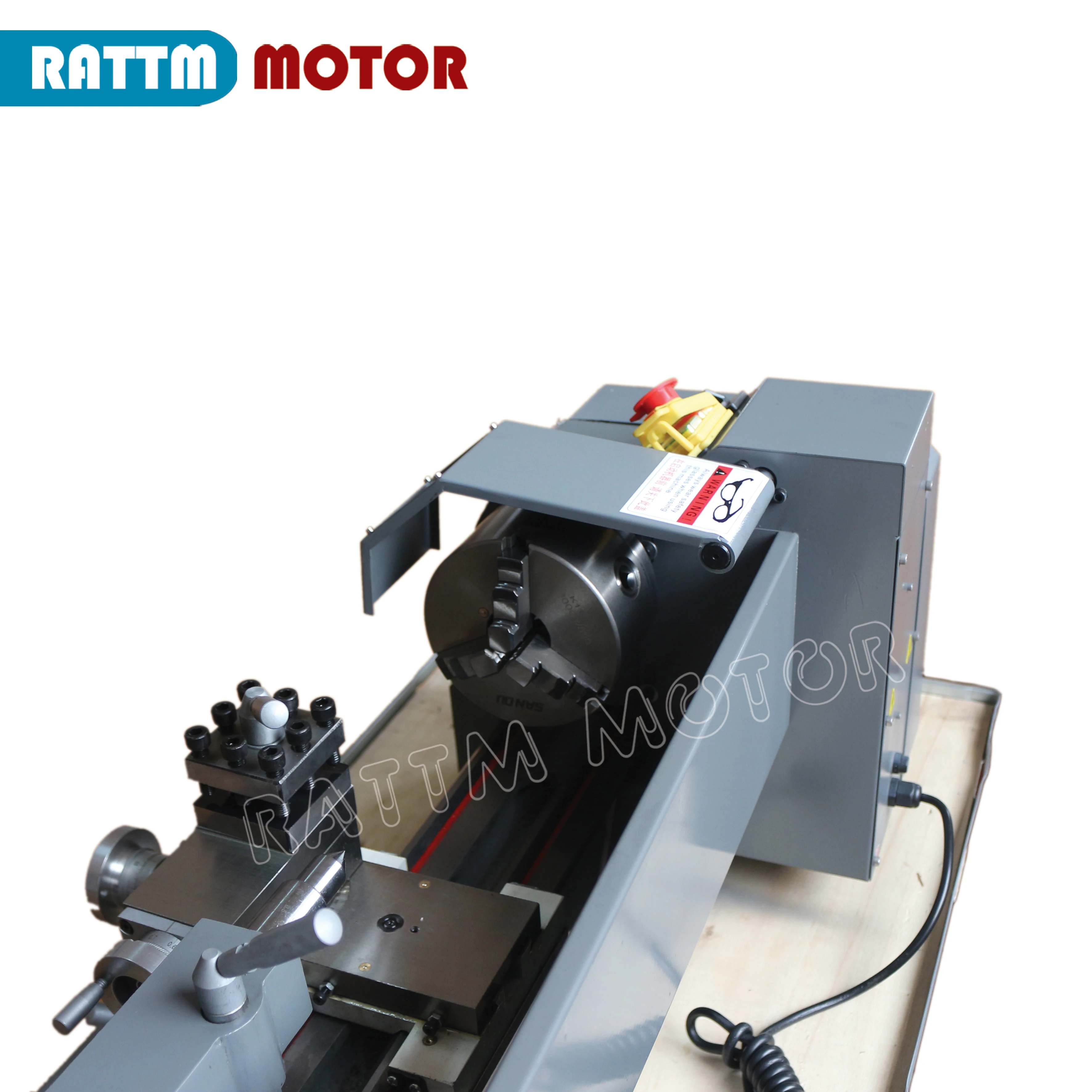 Home Metal Lathe CD-210V small ball machine mini machine tool teaching 400 x 210mm Metal lathe woodworking & 750W Spindle