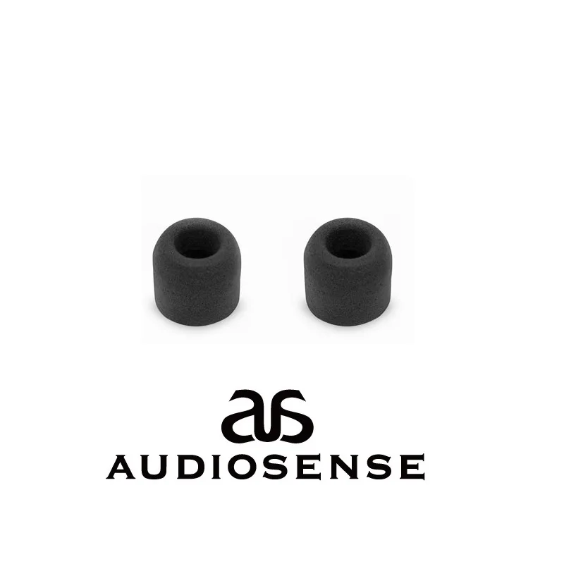 

Амбушюры AUDIOSENSE AT400/AT100, насадки из пеноматериала для наушников IEMs, 3 пары