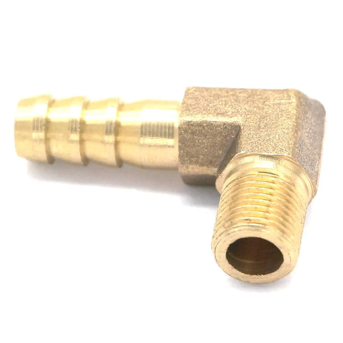 

Hosetail fit hose I/D 8mm x 1/8" BSP Male Elbow Brass Splicer Connector Pipe fitting