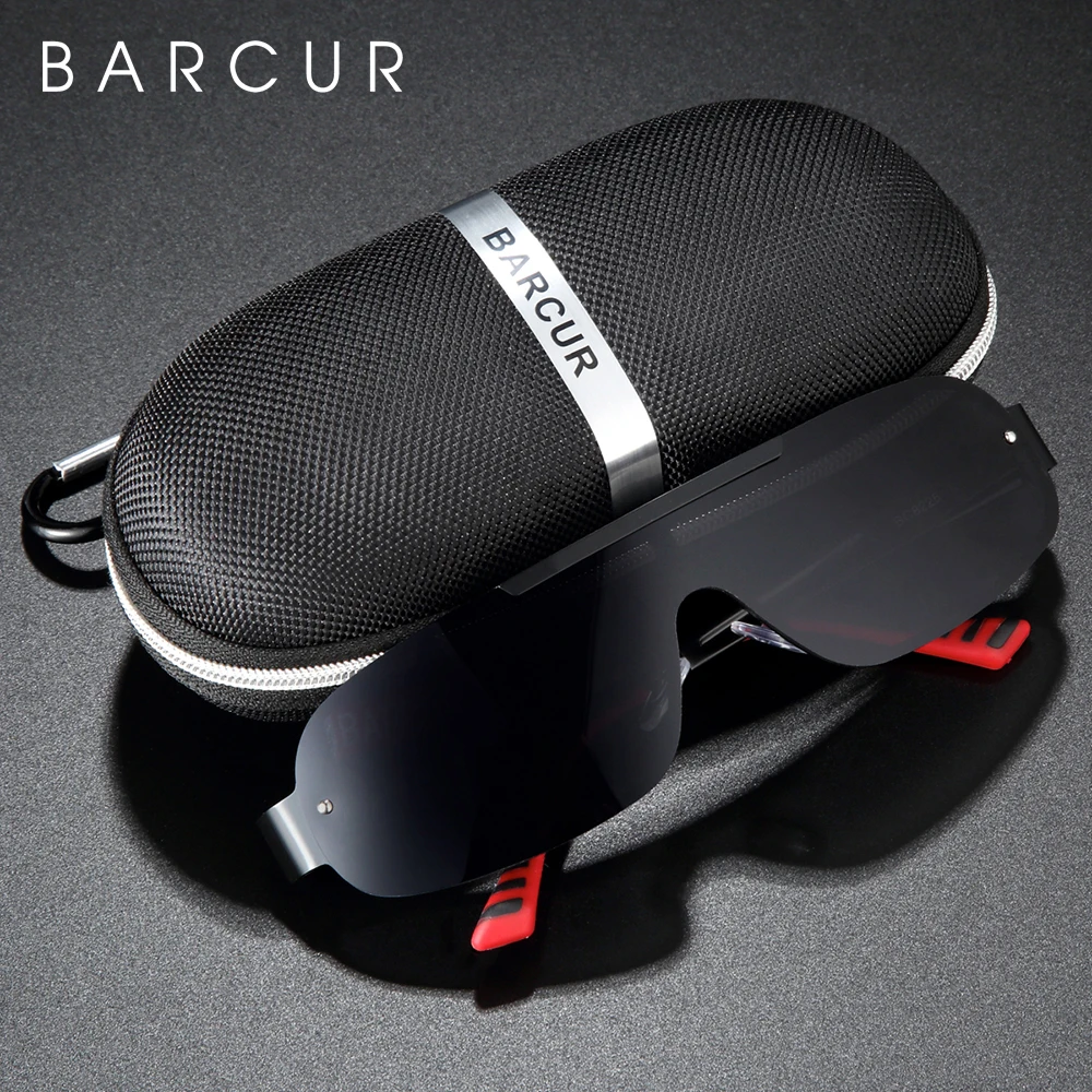 

BARCUR New Aluminium Men's Sunglasses Polarized Women Sun glasses for Man goggles Oculos De Sol