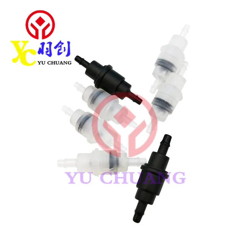 4 PCS UV ECOSolvent Water Based Check Valve for SkyColor/JHF/Allwin Inkjet Printer Hot Sale & Good Price Single Direction Filter