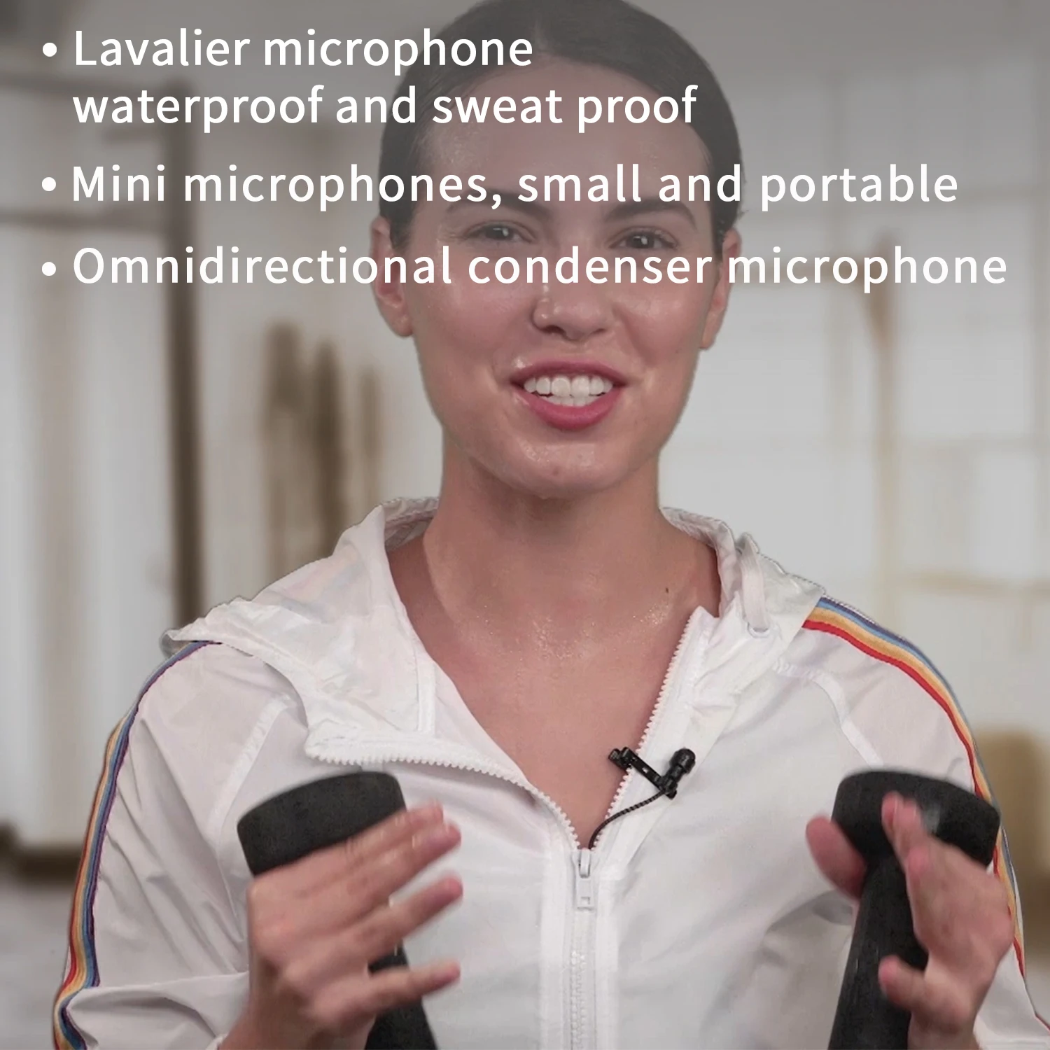 Беспроводная микрофонная система Saramonic Vlink2 Kit1/2 2,4 ГГц для мобильных журналистов, создание контента для журналистов, расстояние 100 м