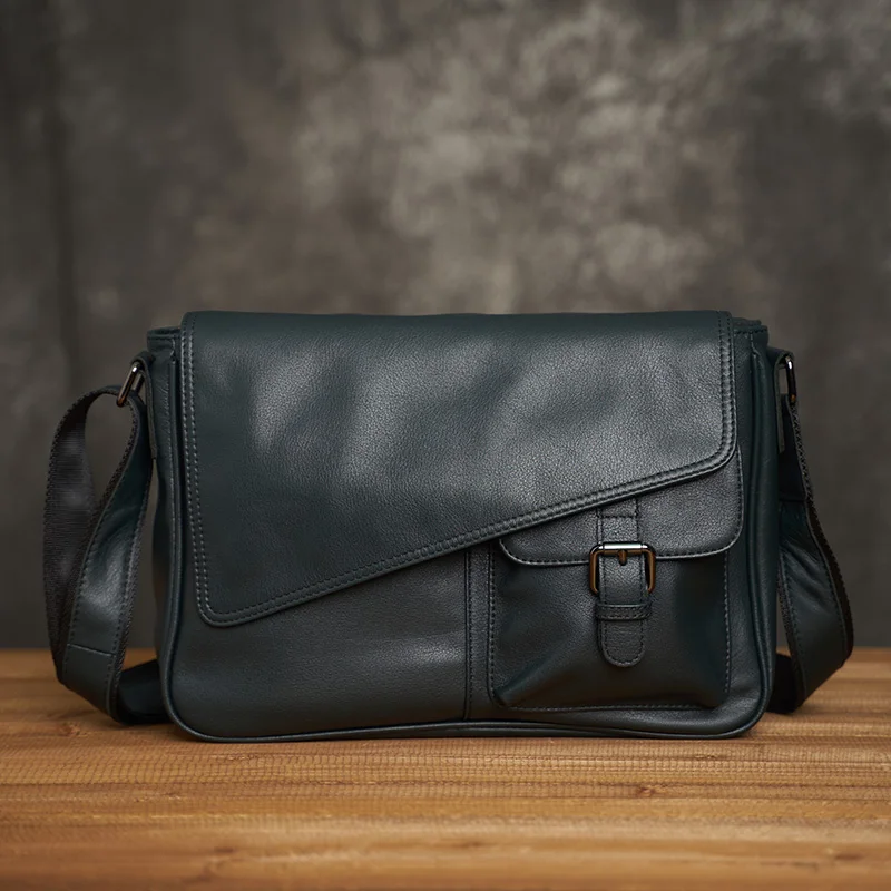 Casual Männer Umhängetasche Aus Echtem Leder Mode Schulter Tasche Hohe Qualität Leder Original Messenger Für 10,5 Zoll iPad NUPUGOO – Detail 21