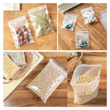 100pcs Transparent Zip Lock Bags #3