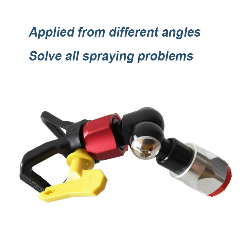 New Multi-angle Rotation Swivel Joint Adapter for Airless Paint Spray Gun Multi-angle 7/8\