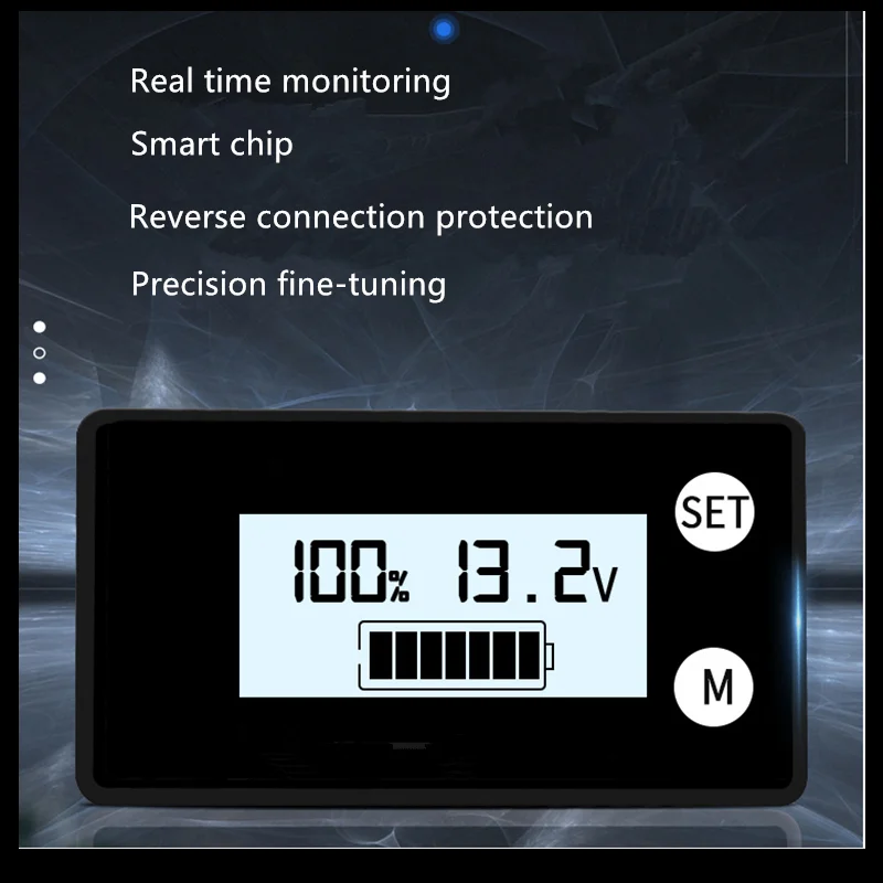 DC8V-100V Digital Electricity/DC/Voltage Display  Electric Vehicle Motorcycle Special Voltmeter Electricity Digital