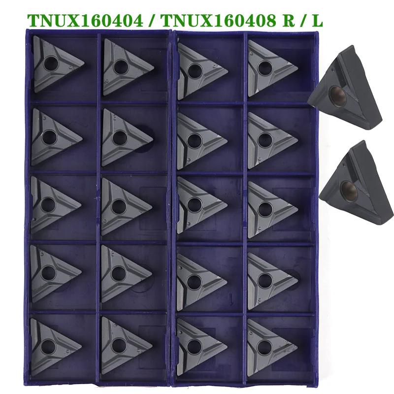 

Твердосплавные Токарные пластины TNUX160404R TNUX160408 R LT10, токарные станки с ЧПУ, металлические режущие инструменты TNUX 160404 л, лезвие, станок, резак, инструмент