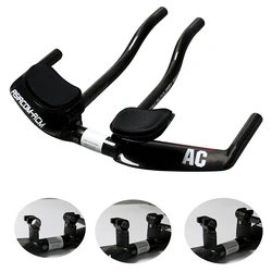 New Road bike time trial triathlon UD full carbon fibre handlebar carbon extended TT style rest bicycle handlebar
