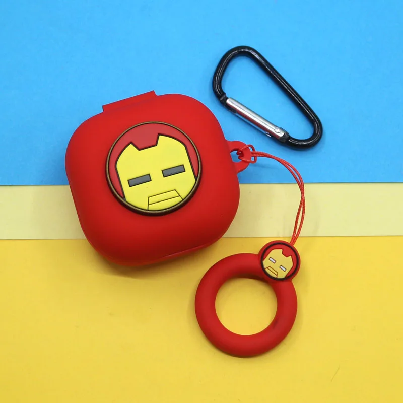 Disney Oortelefoon Hoesje Voor Samsung Galaxy Buds Live/Buds Pro Siliconen Draadloze Bluetooth Case Shell Box Met Lanyard