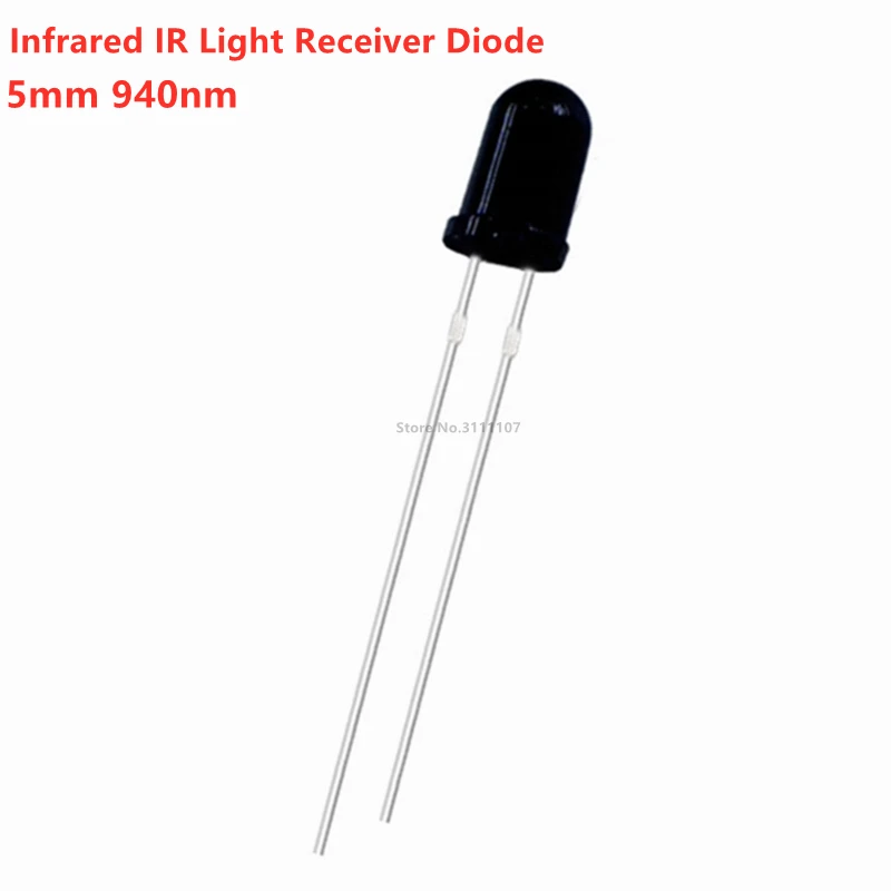 

20PCS/LOT 5mm LED Infrared Receiver 940NM IR Led Diodes Wholesale New