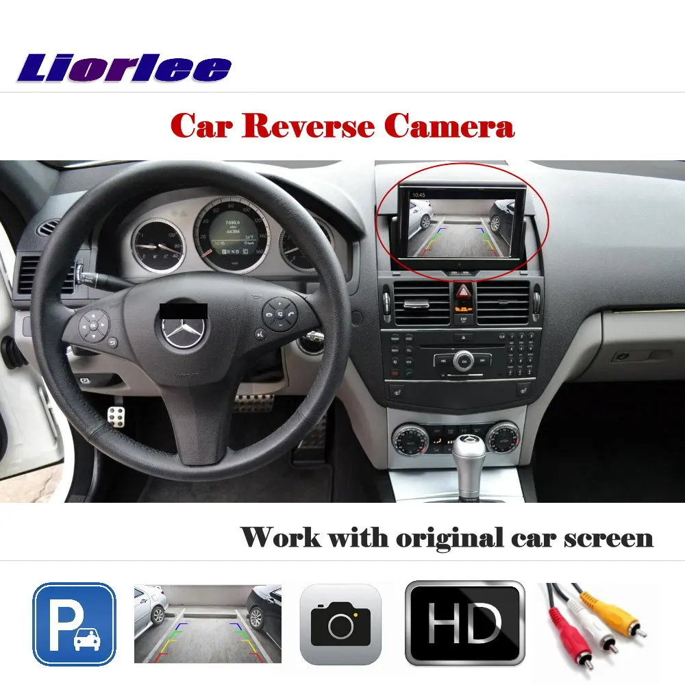 

Car Reverse Rearview Camera For Mercedes Benz C Class W204 2007~2014 Original Screen / HD CCD Backup Parking CAM