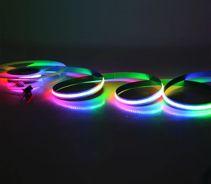 COB/FOB Full color Strip(Same as SK6812)  RGB smart dream color magic Digital 5V Addressable LED Strip