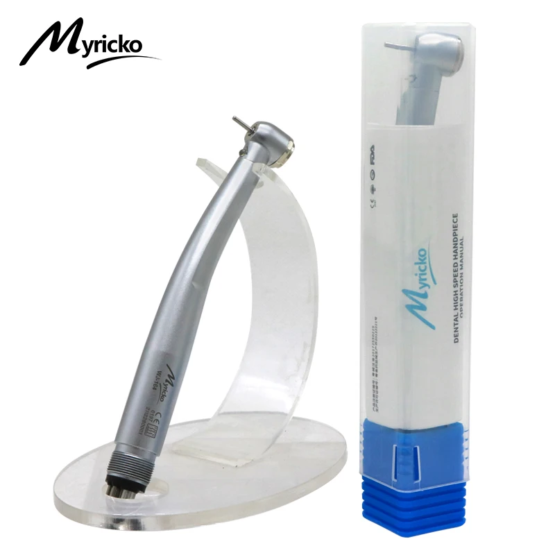 Self-Power E-generator Dental LED High Speed Handpiece Myricko Dentist Tips Air Turbine Dental Handpiece 2 Hole B2 4 Hole M4