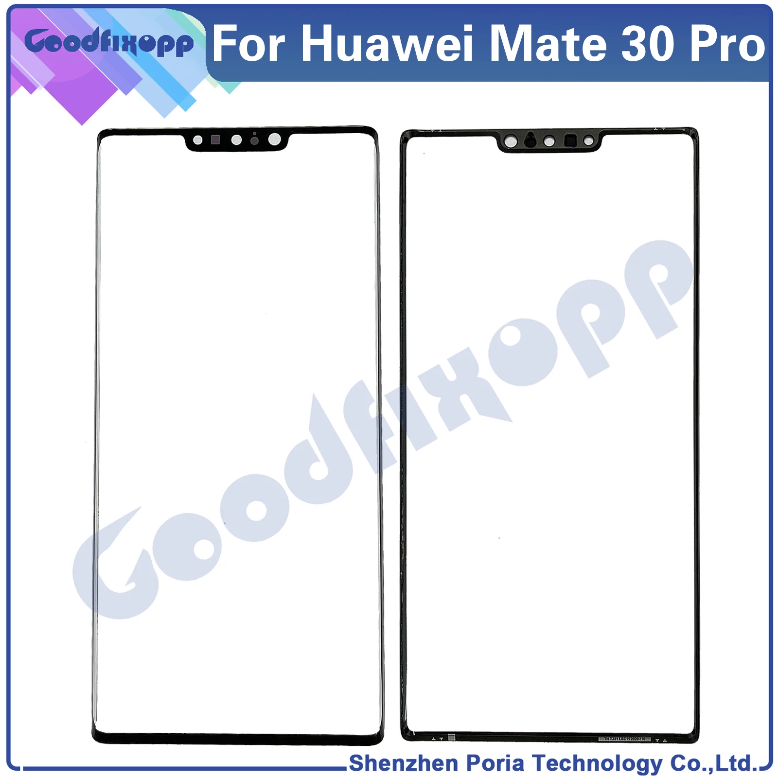 Per Huawei Mate 20 pro Mate 30 Pro Mate 40 Pro Mate20 Mate30 Mate40 Display LCD pannello Touch Screen lente frontale in vetro Repai