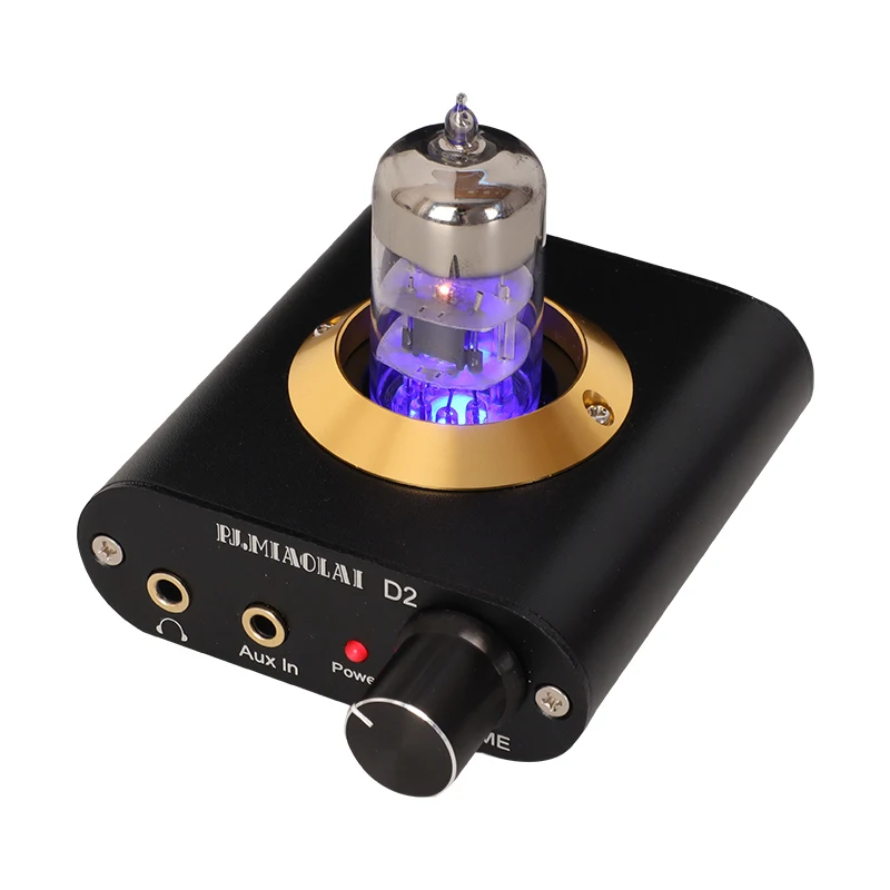 

PJ.MIAOLAI D2 MINI Bile 6N3 Tube Audio Headphone Amplifier NE5532P AMP