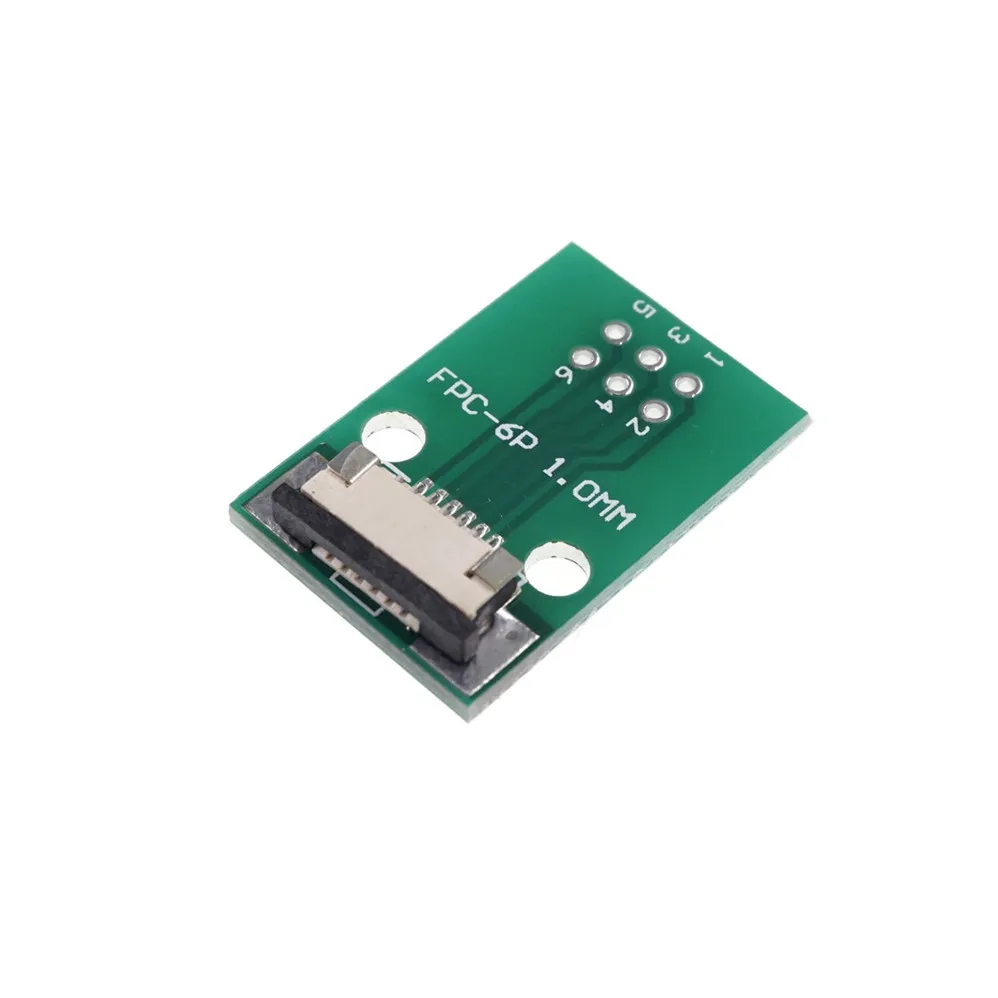 FPC FFC 4 6 8 10 12 15 16 20 24 30 34 40 50 60 Pin Adapter 1.0 MM to 2.54  x 2.54 mm Pitch Through Hole DIP PCB Converter