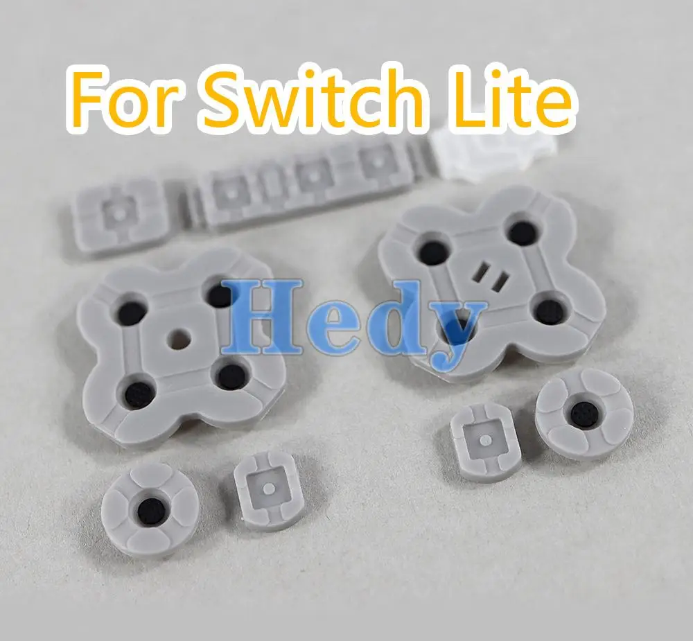 

10sets Conductive Rubber Silicone Button Pad Kit For Nintendo Switch Lite JoyCon Left Right Replacement Console Repair Parts