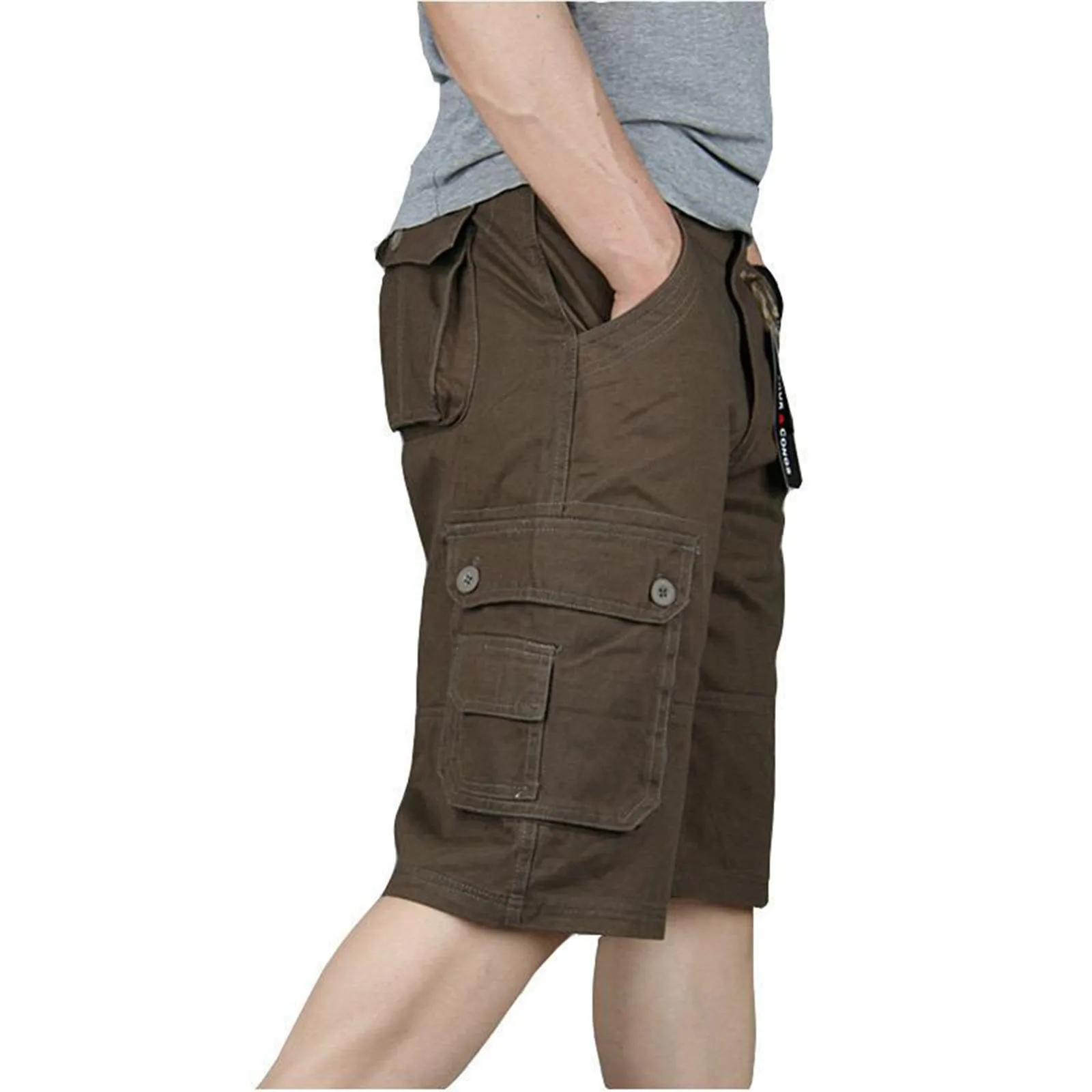 Men Classic Tactical Shorts Brand Upgrad Quick Dry Multi-pocket Cotton Casual Short Outdoor Hunting Fishing Military Cargo Short