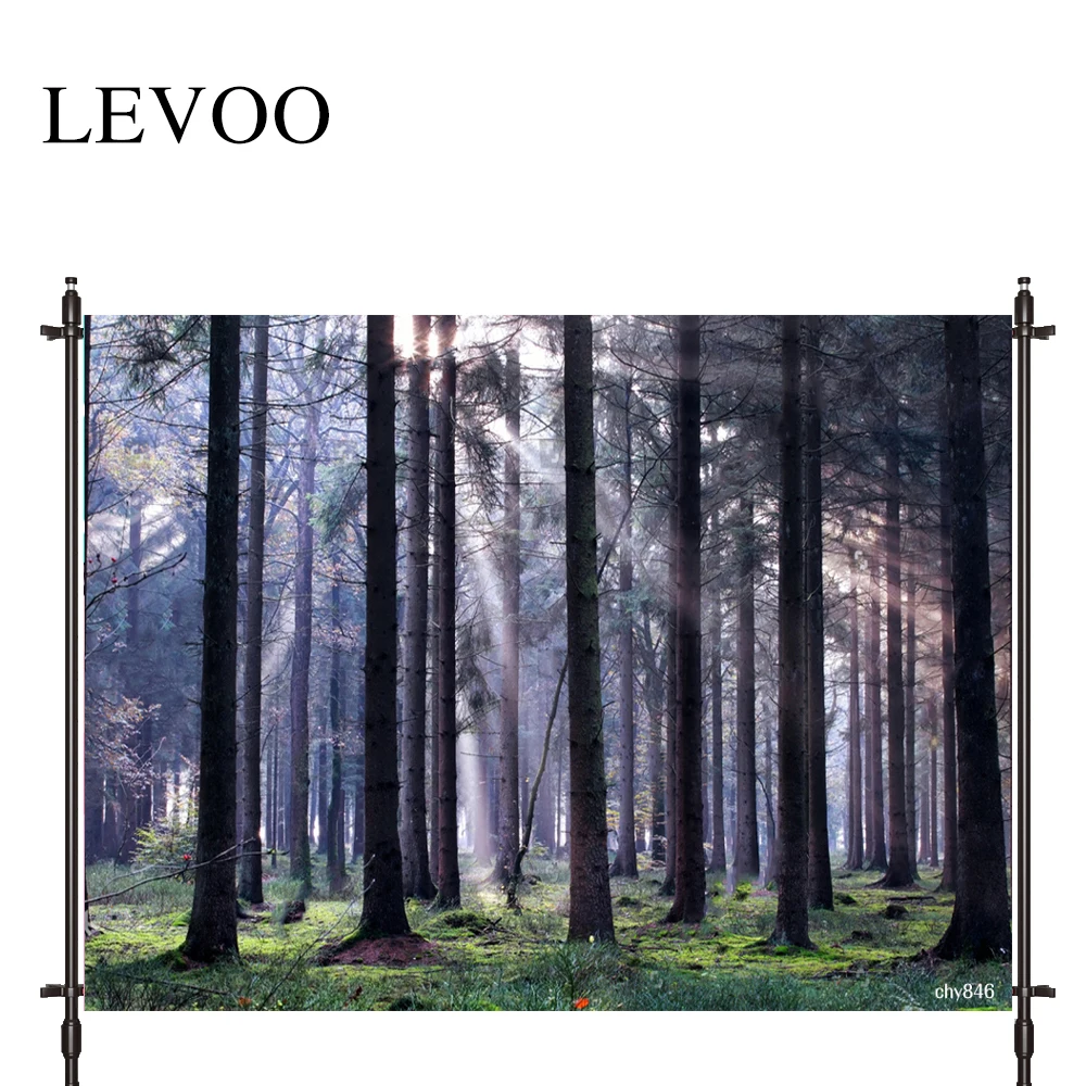 

LEVOO фотография Фон лес природный пейзаж украшение зеленый фон для фотостудии фотосессия Виниловый фон