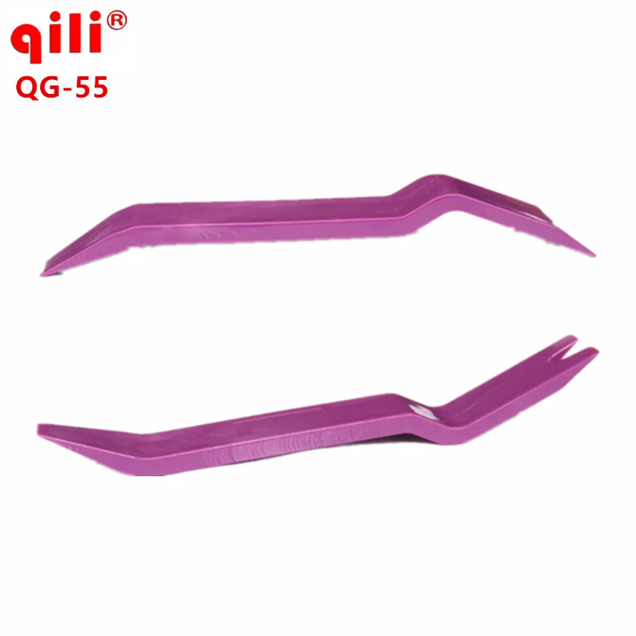 

50pcs/lot DHL Qili QG-55 Plastic Car Radio Door Clip Panel Trim Dash Audio Removal Pry Tool Repairing