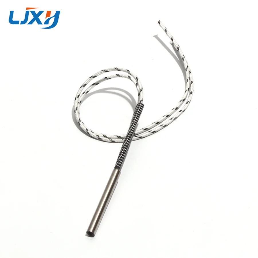 LJXH 2PCS 6mm 60~85mm Low Pressure Cartridge Heater 12V/24V 316SUS Single End Mould Heating Element for Water 50W/55W/60W/70W