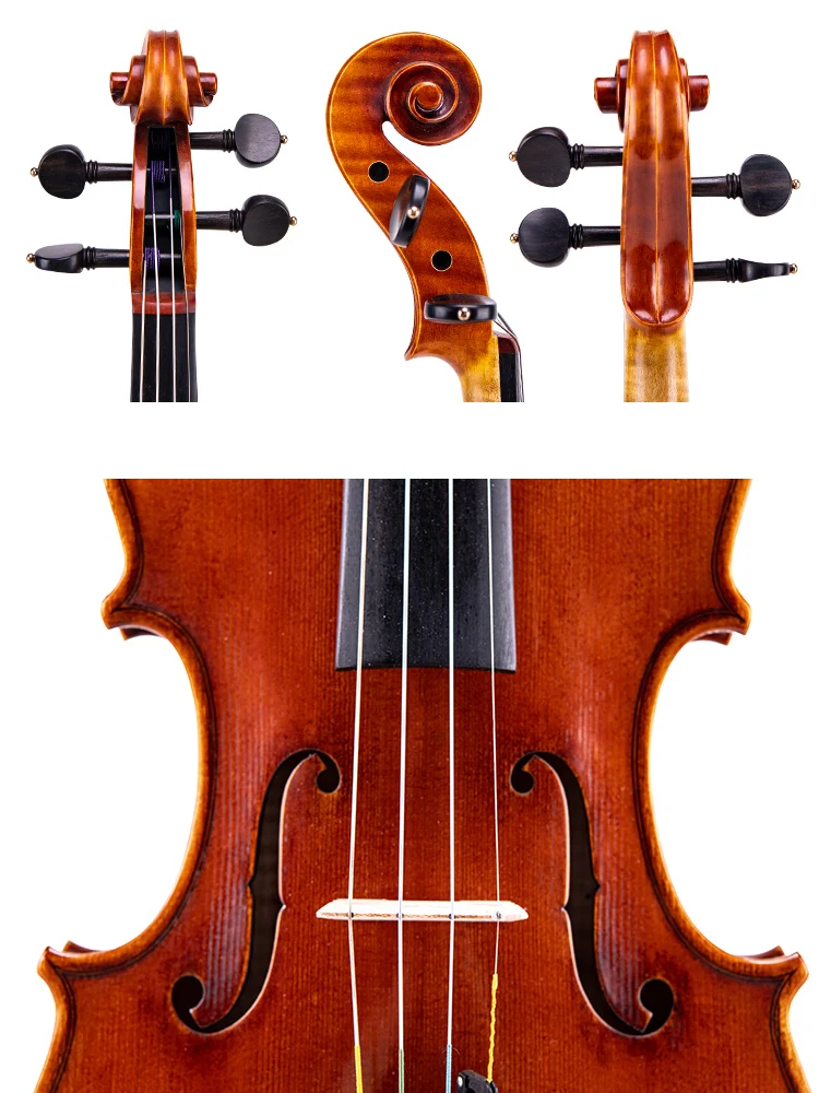 Amati Violin o copy!Concert 4/4 violin, top oil varnish  Free shipping!