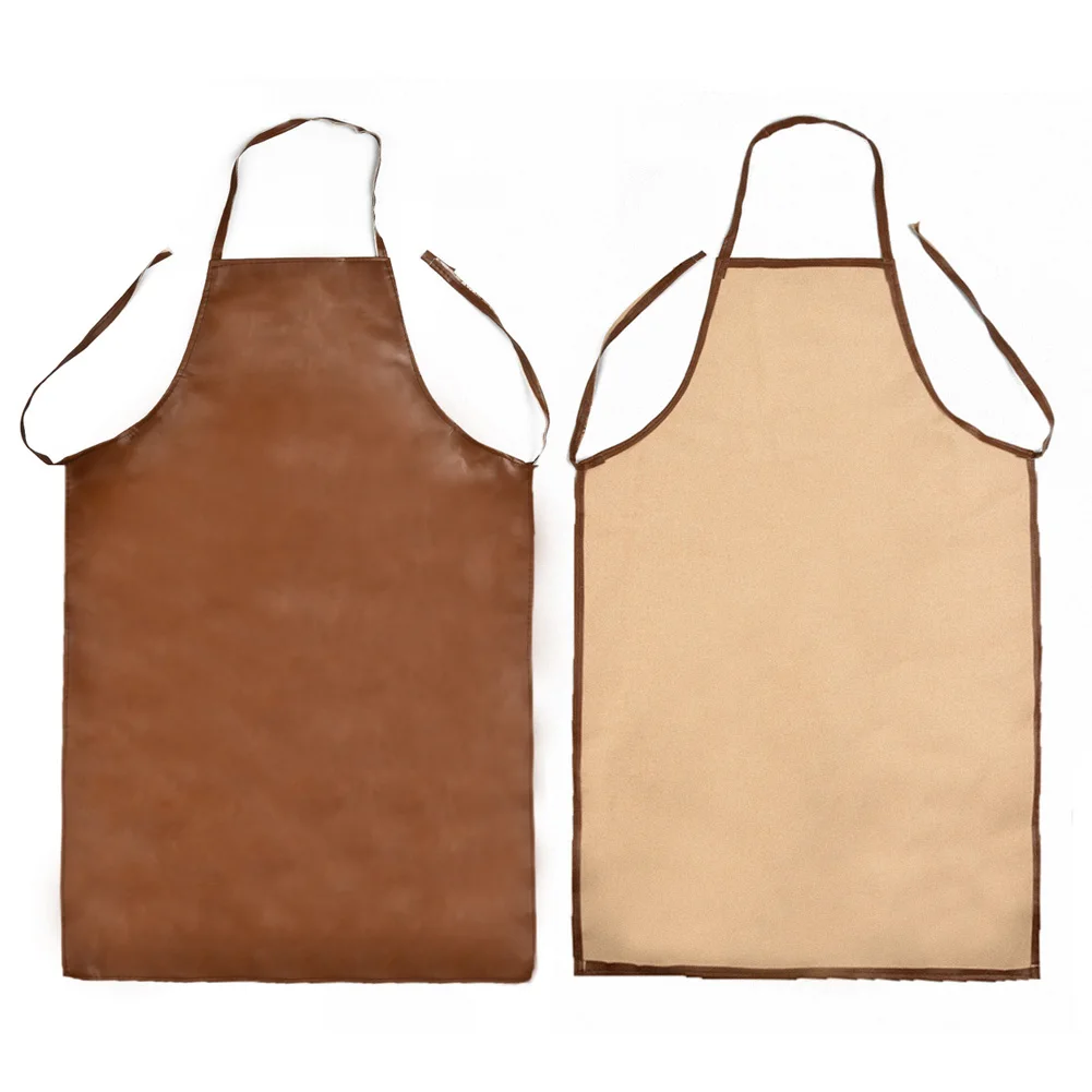 97cm×65CM Polyurethane Leather Welding Apron Equipments Welder Thermal Insulation Protection Wear Welding Protective Aprons