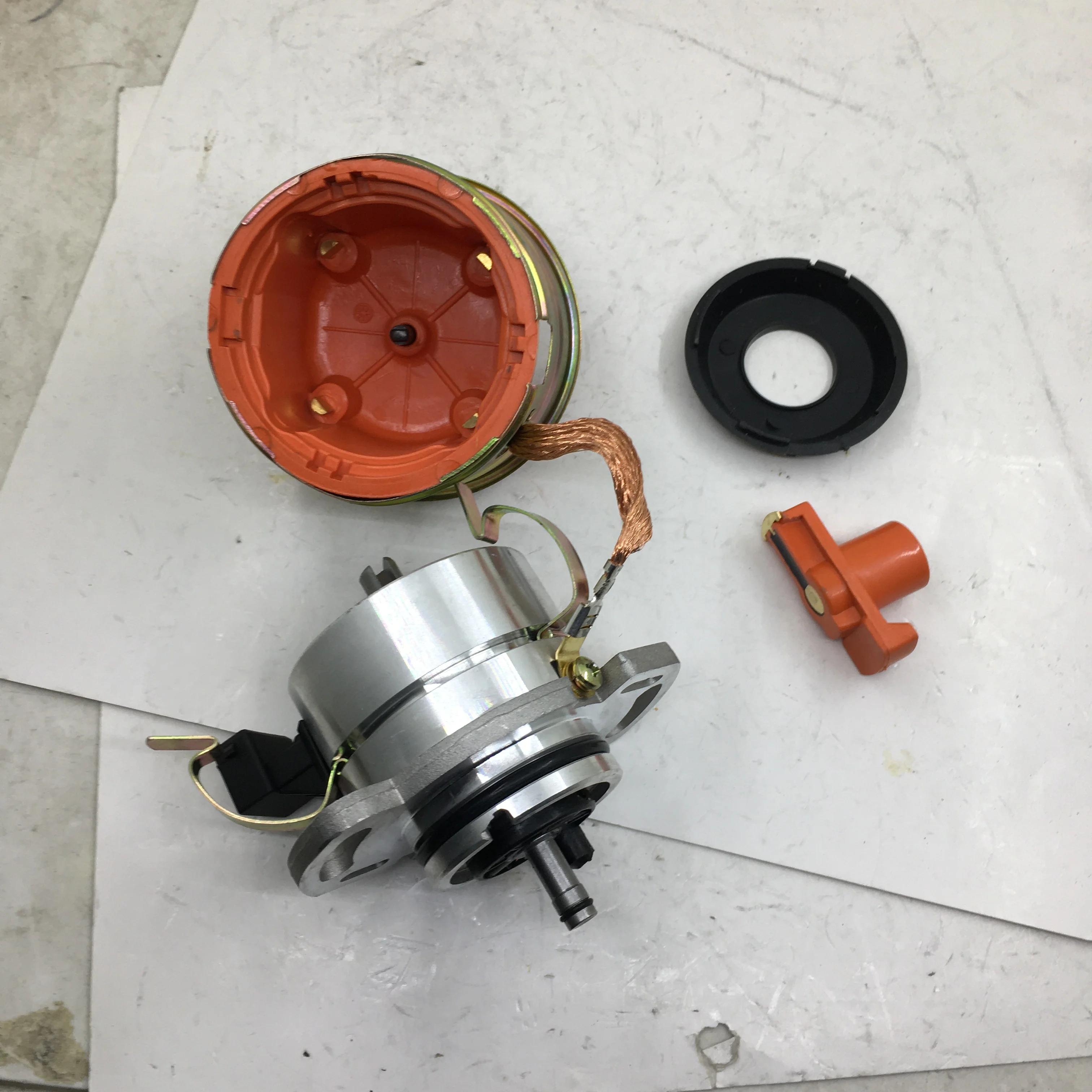 SherryBerg MỚI hoàn chỉnh thức Đánh Lửa Phân Phối W/Cáp 030905205AB 030905237G Cho VW Polo Lupo Golf Ghế IBIZA Skoda