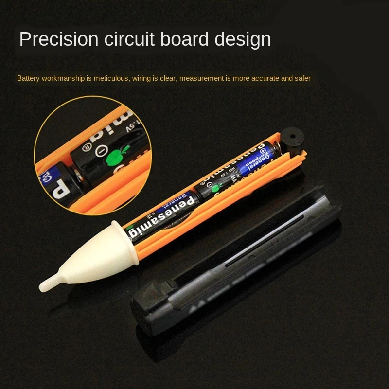 Multifunctional Induction Type Test Pencil To Check Breakpoint Electrician Pen LED Lighting Non-contact Electroscope Test Pencil