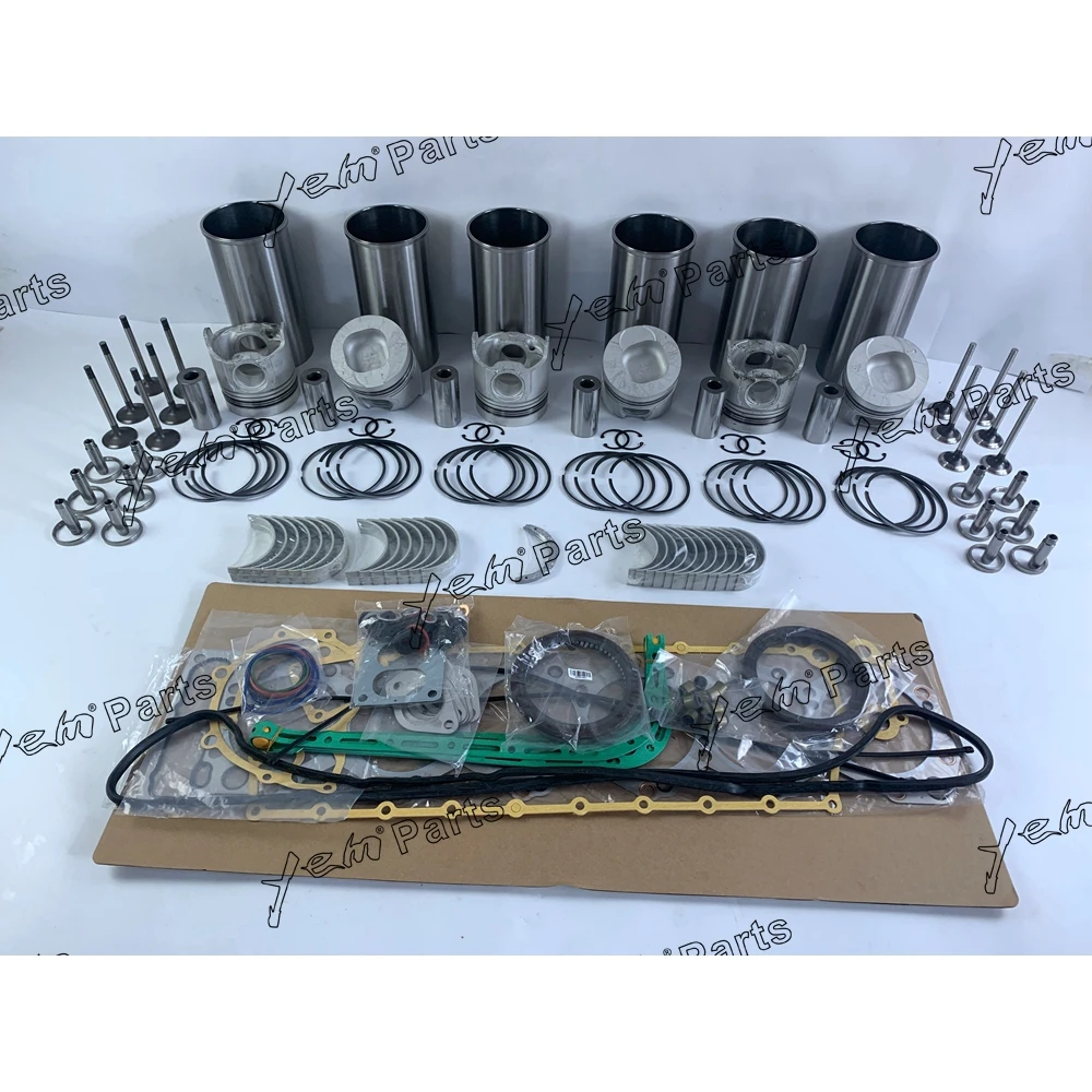 New 6SD1 Overhaul Kit With Valves For Isuzu Eengine