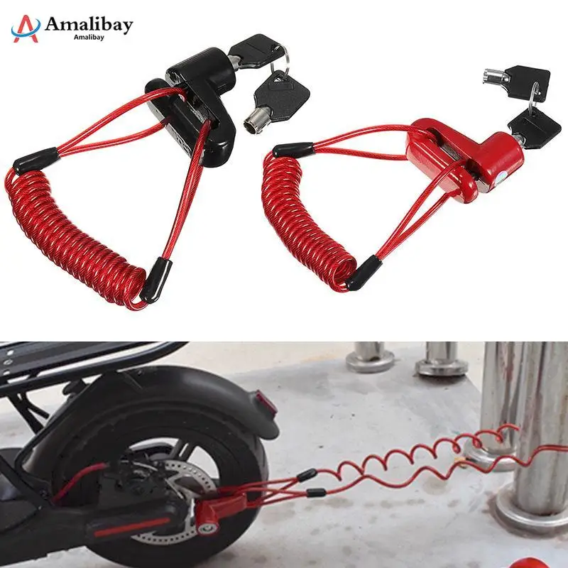 Electric Scooter Anti-theft Disc Brake Wheels Lock for Xiaomi M365 Pro 1s Pro 2 Scooter Lock for Xiaomi M365 Parts