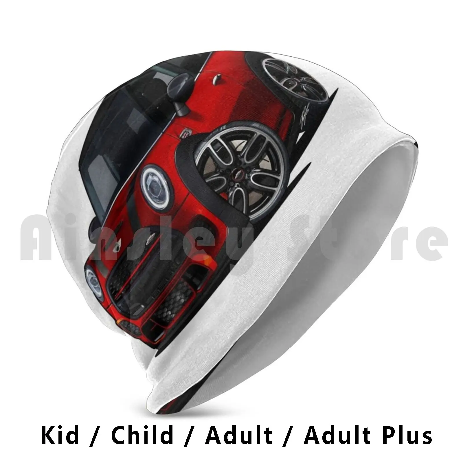 

2019 Mini Cooper S Jcw красные вязаные шапки 120 облегающие шапки с принтом Mini Cooper S Jcw Mini Jcw John