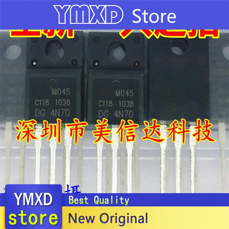 10pcs/lot New Original Genuine 4N70 DG4N70 TO220F Field Effect Tube In Stock