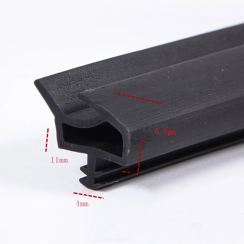 

Rubber Gasket for Window Door Insert Slot Sealing Strip Black