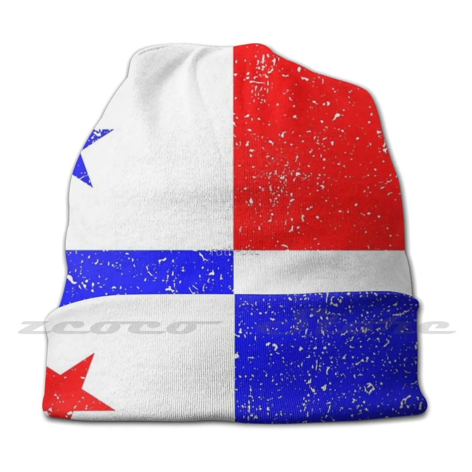 Worn Panama Flag Knit Hat Hedging Cap Soft Elasticity Outdoor Sports Leisure Ruth Btc Cz Zonian Panama Flag Canal Zone