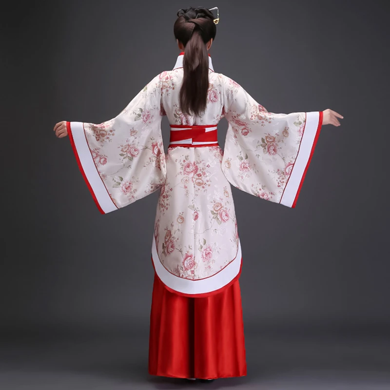 Ancient Woman Stage Dance Dress Chinese Traditional Costumes Girls Adult Tang Suit Performance Hanfu Female Cheongsam Outfit